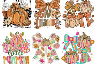 create trendy fall, autumn, thanksgiving tshirt design