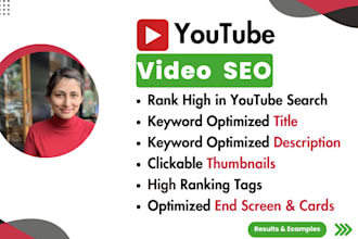 do youtube video SEO that helps your videos rank