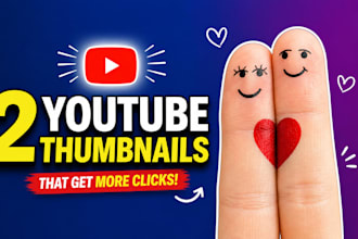 design the best youtube thumbnail