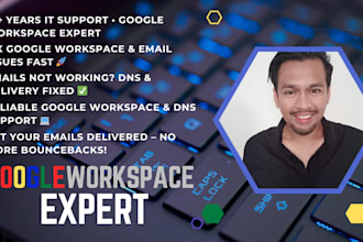 help google workspace support email, dns, and domain expert