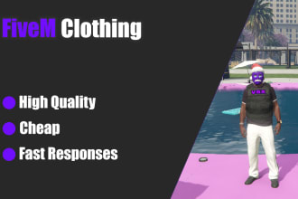create or edit fivem clothing