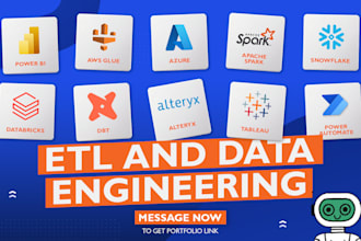 work on etl pipelines, cloud services and big data solutions