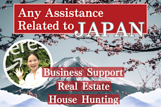 be your japanese virtual assistant and customer support
