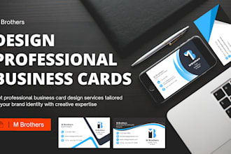 design amazing creative business card, flyers and stationary