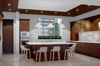 create photorealistic kitchen and closet renders