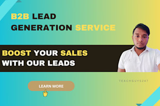 do highly targeted b2b lead generation and lead list building
