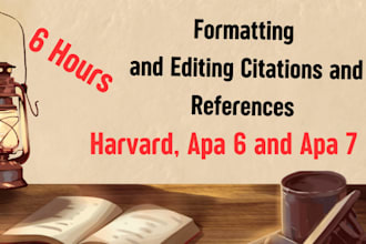 amazingly format apa citations and references in 5 hours