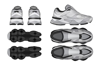 design footwear your way with detailed tech packs and technical sketches