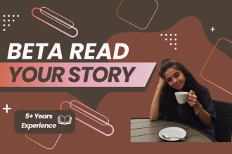 beta read your manuscript