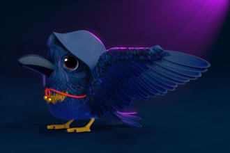 do stylized character 3d modeling