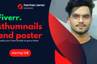 make thumbnails for your fiverr