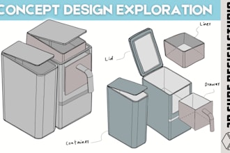 discuss your product design idea and provide concept sketch