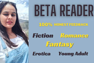 be your alpha or romance beta reader, erotica, dark taboo, fantasy beta reader