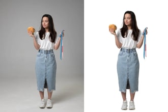 cut out or background remove professionally