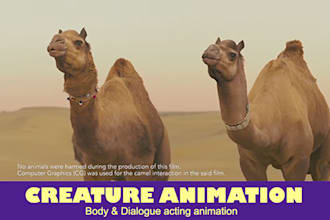 do 3d animation video for your game, commercial, or show