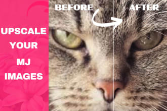 professionally upscale and enhance your midjourney images quality