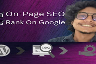 do onpage SEO in wordpress with ranked google