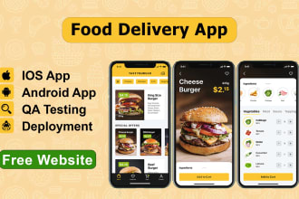 develop food delivery app in react native