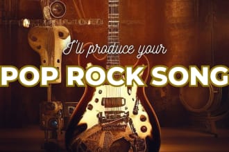 be your pop rock music producer
