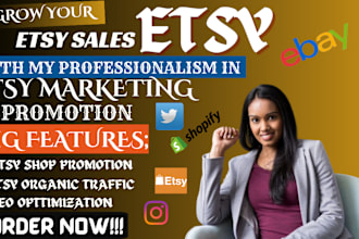 run etsy ad, etsy print on demand, seo, traffic, ebay store promotion