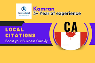 do canada local citations for local SEO