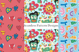 design seamless pattern designs for textile print fabrics