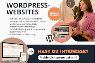 create professional wordpress websites