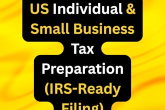 provide tax preparation for US individual and corporate