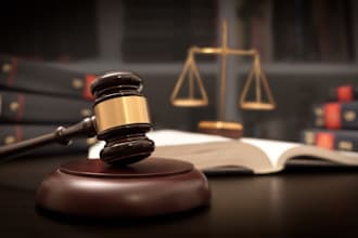 do legal research, write law essays, case briefs, draft contracts etc