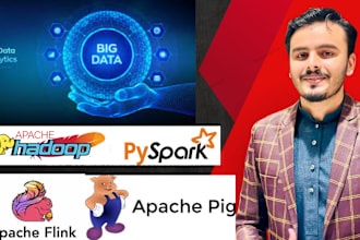 do data analytics on hadoop,spark,flink and power bi for business