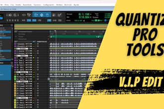 quantize your track for a professional sound