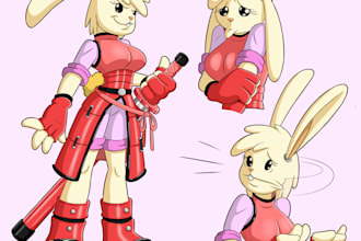 draw your oc or fanart in cartoon style