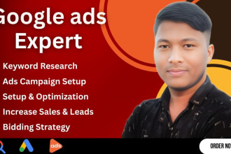 setup and optimization best google ads campaign keyword research expert