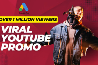 do viral youtube music video promotion using google ads