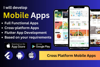 do mobile app development or be a mobile app developer for android and ios
