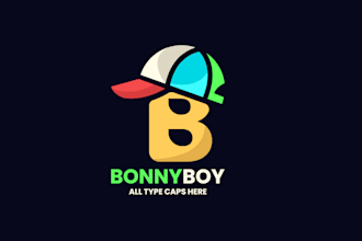 create a amazing unique font letter logo design company and personal use
