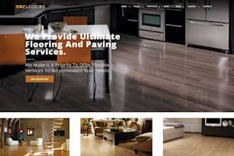 design flooring website tiling construction website