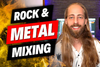 professionally mix and master your rock or metal song