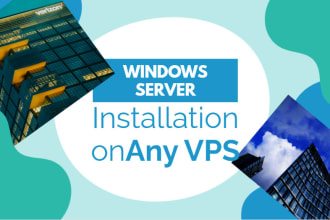 install windows server on vps