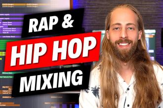 professionally mix and master your rap or hip hop song