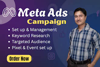 set up facebook and instagram ads for your business
