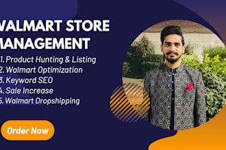 manage walmart to amazon dropshipping and optimization,