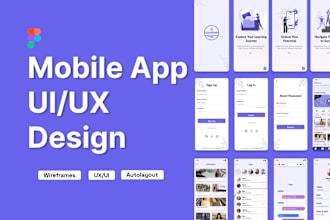 create figma wireframe for your mobile UI UX design projects