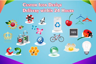 design vector, svg, png custom icon for your website and app