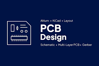 design pcb, pcb layout, esp32 pcb, schematic, gerber and bom files