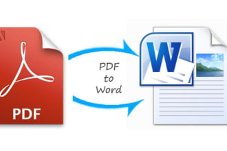 fix PDF or word file and convert your document to an editable
