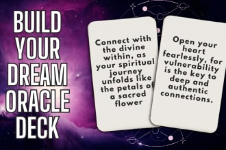 make your own oracle deck