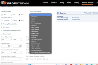 generate real estate leads on propstream