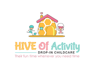 make modern exciting child care center logo design