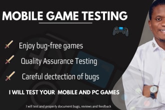 test your mobile game